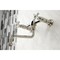 Kingston Brass KS1216PX Wall Mount Bathroom Faucet, Polished Nickel KS1216PX - alternate 3